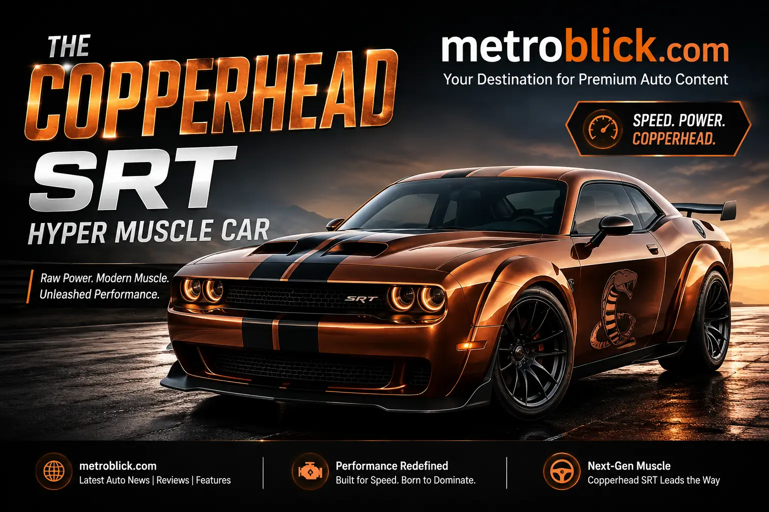 Copperhead SRT Hyper Muscle Car